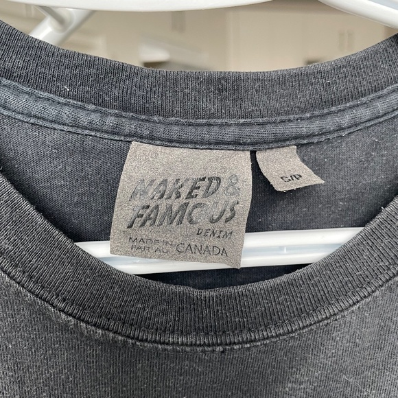'Naked & Famous Denim' T-shirt – Mens Size S - Picture 2 of 5
